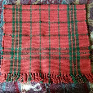 VINTAGE 1994 Hayim Company Hand Woven Cotton Rug